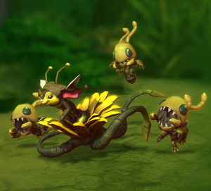 Bug Petal Art